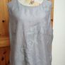 Ladies Jacques Vert beautiful silver grey plus size top like new. Image 3