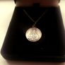 Antique French Religious Medal Image 2