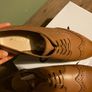 Brand New Aldo Office Brown Leather Woman Shoes Image 8