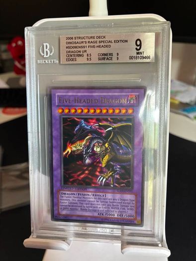 Beckett BGS Graded Yu-Gi-Oh! Cards - Set of 3