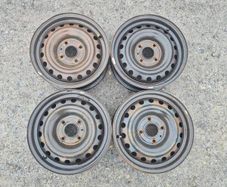 15" steel wheels 4x114.3