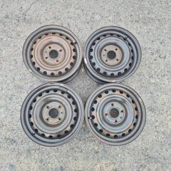 15" steel wheels 4x114.3