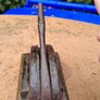 Irish Victorian Cast Iron Stationary Embosser(Fullly Functional) Image 10