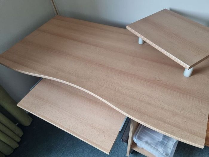 Desk and office chair