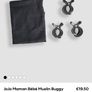 Jojo Maman Bebe muslin buggy shade Image 2