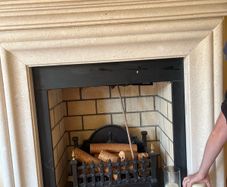 Cast iron grate / basket