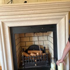 Cast iron grate / basket