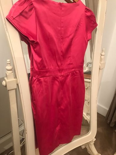 Pink Satin Dress size 6
