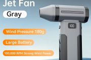 6-Speed High Pressure, 100K RPM Super Power Turbo Blower, 3000mAh Battery, Cooling Air Effect for Travel/Camping/Outdoor, Cordless with Electric Air Duster