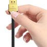 MOSHOU 4M Premium HDMI 2.1 UHD/3D 8K (7680x4320@60Hz) 48Gbps Slim Luxury Model (Nylon Braided/Gold Plated) Cable (Brand New/Warranty) Image 6