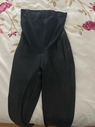 Maternity Faux Leather Leggings Size Medium (12)