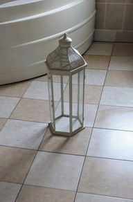 Large Cream Lantern