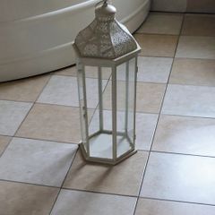 Large Cream Lantern
