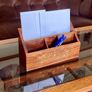 Vintage Wooden Handmade Decorative Letter Rack Desk Tidy Image 10
