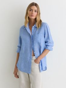 Reiss 100% Linen Blouse