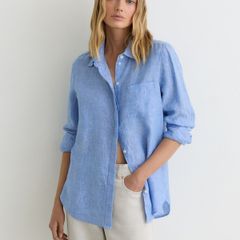 Reiss 100% Linen Blouse