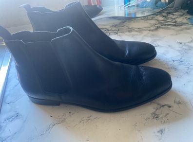 Zara leather boots