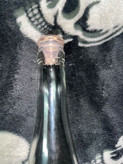 glass bottle with glass stopper 700 ml