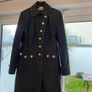 Karen Millen Denim Coat Size 14 Image 2
