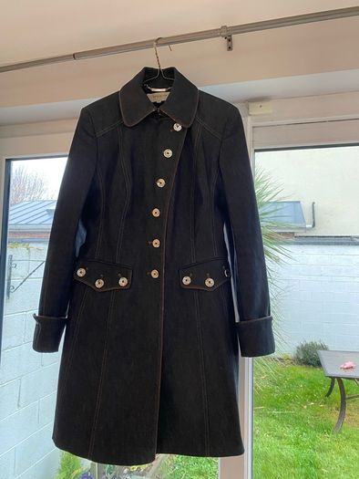 Karen Millen Denim Coat Size 14