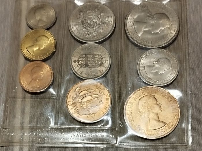 1953 UK Coin Set
