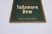 Tullamore Dew : The Legendary Irish Whiskey - Beer Mat/Coaster