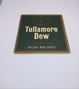 Tullamore Dew : The Legendary Irish Whiskey - Beer Mat/Coaster