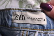 zara 90s ripped jeans