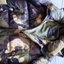 Bershka padded camouflage jacket size large Image 7