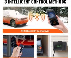 Bluetooth App Control Diesel Air Heater, 12V 2KW
