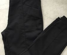 Ladies Mango Black Trousers Size 8/36