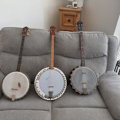 Three Tenor Banjos for sale