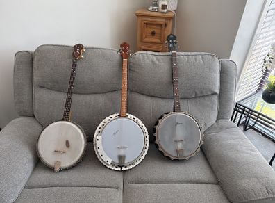 Three Tenor Banjos for sale