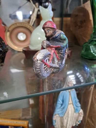 Vintage Cast Iron Motorcycle
