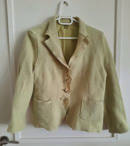 100% Boiled Wool jacket UK 16 in very good condition with no issues see last photos for exact measurements FREE STANDARD POSTAGE INCLUDED