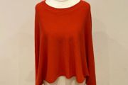Massimo Dutti batwing cotton knit top size 12-14