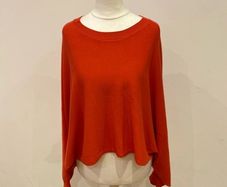 Massimo Dutti batwing cotton knit top size 12-14