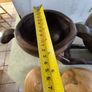 Vintage Hand-Carved African Centerpiece Serving Dish With lids. Image 10