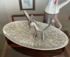 Ring tree Retro 1960s vintage Walter Bosse Style Donkey