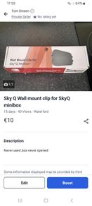 sky q clip for wall mount fir sky q mini box