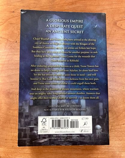 Throne of Glass, Tower Of Dawn by Sarah J Maas