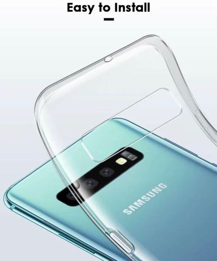 Soft Silicone Case For Samsung Galaxy S10E Clear TPU Thin Back Cover