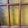 Internal door - amber glass panels Image 3