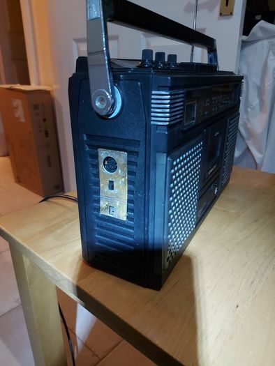 Vintage Radio and Tape Player-Recorder, everything working great and in excellent condition