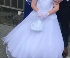 Beautiful Isabella white communion dress
