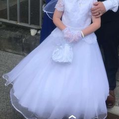 Beautiful Isabella white communion dress