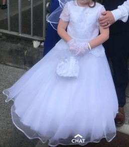 Beautiful Isabella white communion dress