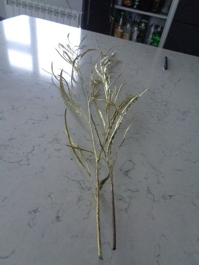 Gold Spray Leaves x 2 for Sale