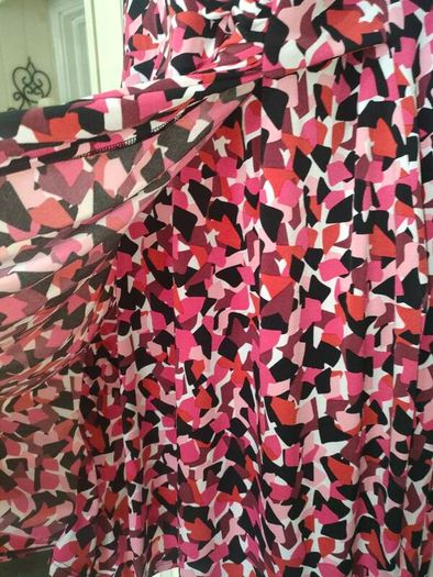 Marks and Spencers  Slinky dress knee length size 22 spring summer holidays occasions outfit Postage included