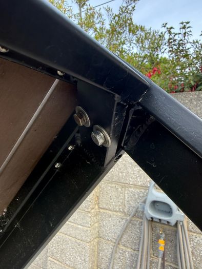 Garden Table Aluminium/Composite